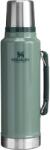 STANLEY 1913 Classic Legendary Termos 1.4L - Termos care menține băutura fierbinte sau rece timp de 40 de ore - Termos din oțel inoxidabil - Fără BPA - Compatibil cu mașina de spălat vase - Hammertone Green -