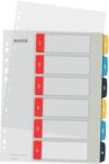 Leitz Registrul Leitz de scriere pe computer în format A4, pachet de 20, 1-6, robust, multicolor, serie confortabilă, 12460000 - 12460000-20 (12460000-20)