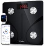 RENPHO Cântar de greutate corporală 220kg, cântar digital pentru persoane, cântar corporal inteligent Bluetooth, analizor de compoziție corporală pentru monitorizarea sănătății cu aplicație, 30cm, Elis 1 - R Cantar baie