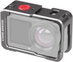 Neewer Cușcă NEEWER BASICS Action Cam compatibilă cu accesoriile DJI Osmo Action 6, cadru de expansiune de protecție din aliaj de aluminiu cu adaptor cu șuruburi de 1/4" Suport pentru pantof rece pentru trep