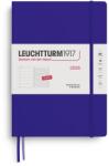 Leuchtturm1917 372649 Calendar săptămânal și compoziție caiet (B5) 2026, cerneală, engleză (372649)