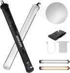 NEEWER Stick LED portabil NEEWER 21W 35, 5"/90cm, Iluminare video gonflabilă TPU portabilă bicoloră, 2700-6500K 1300Lx/0, 5m 12 efecte Baterie CRI95 2500mAh, pentru înregistrare video în studio fotografie, G