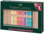 Faber-Castell - Set creioane colorate Polychromos cu rola de creion, 34 piese - 110030 (110030)