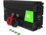Green Cell Green Cell® 1500W/3000W 12V la 230V Volți Convertor de tensiune pentru mașină Invertor de putere Invertor solar Convertor DC AC Convertor de curent Vehicule Caravană Mașină Încărcător de mașină cu und