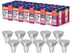 OSRAM Lampă LED Osram LED Star Value PAR16 pentru bază GU10, lampă reflector, GL, 620 lumeni, alb lumină naturală (6500K), înlocuitor pentru becuri convenționale de 49W, neregulabile, pachet de 10 - 4058075