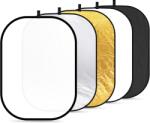 NEEWER Reflector de lumină NEEWER 59"x79"/150x200cm pentru fotografie, portabil 5 în 1 - 10071559 (10071559)