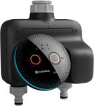 GARDENA Controler de irigare Gardena smart Dual Water Control; inteligent: Irigare controlată prin date*, Integrare Smart Home*, Pentru două zone independente de grădină, Tehnologie de supapă de înaltă calita
