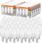 OSRAM LED Base Classic B, în formă de lumânare cu bază E14, nedimmabilă, înlocuiește 40 wați, mat, alb cald - 2700 Kelvin, pachet 40 - 4058075819474