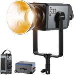 NEEWER AS600B COB Videoleuchte LED Videolicht cu ieșire de lumină continuă 2, 4G/APP control 600W 2700K-6500K CRI96+/TLCI98+, sursă de lumină PWM dimabilă, 12 scene, montare Bowens, ventilator silențios pent