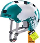 uvex Kid 3 - casca de bicicleta robusta pentru copii - reglare individuala a marimii - ventilatie optimizata - teal-argintiu - 51-55 cm - S414819 (S414819)