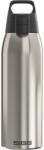 SIGG - Termos, sticlă de băut izolată Shield Therm One Brushed - băuturi carbogazoase - etanșă - lavabilă în mașina de spălat vase - fără BPA - 90% oțel inoxidabil reciclat - argintiu - 1L - 6218.00 (6218.