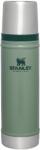 STANLEY 1913 Classic Legendary Thermos Bottle 0.59L - Termosul păstrează fierbinte sau rece timp de 18 ore - Termos din oțel inoxidabil - Fără BPA - Se poate spăla în mașina de spălat vase - Hammertone Green 
