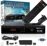 hd-line Receptor de satelit Hd-line 310 Receptor digital DVBS-S2 Full HD Receptor de satelit pentru HDTV Receptor de satelit TV HDMI - hd-310pvr (hd-310pvr)