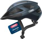 ABUS Casca de bicicleta de drum ABUS Macator - casca de bicicleta sportiva pentru incepatori - si pentru purtatori de coada - pentru femei si barbati - albastru inchis lucios, marimea M - 67326 (67326)