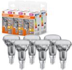 OSRAM Lampă LED Osram LED Star R50 pentru bază E14, lampă reflector, GL, 350 lumeni, alb cald (2700K), înlocuitor pentru becuri convenționale de 60W, neregulabile, pachet de 6 - 4058075616417