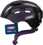 ABUS 40166 casca de bicicleta, neagra/violet (violet), S (48-54 cm) (40166)