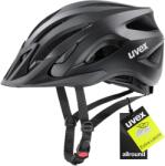 uvex viva 3 - cască universală ușoară pentru bărbați și femei - reglare individuală a mărimii - interior lavabil - negru mat - 56-62 cm - S410984