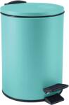 spirella Coș de gunoi cu pedală Spirella Adelar 3L - Design modern - 16, 8 x 16, 8 x 25 cm - Culoare: Aqua - Capac anti-miros - Ideal pentru bucătărie și baie - Material durabil - 10.22679 (10.22679) Cos de gunoi