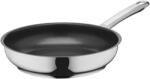 Silit Calabria tigaie 24 cm inducție, tigaie din oțel inoxidabil acoperit, mâner din oțel inoxidabil, strat antiaderent, rezistentă la cuptor până la 260 de grade, potrivită pentru toate plitele, pentru pră