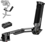 Neewer Mâner de transport a cardanului reglabil NEEWER RS4 RS3 cu șină NATO, compatibil cu DJI RS4/RS4Pro/RS3/RS3Pro/RS3Mini/RS2/RSC2/Ronin S/Ronin SC pentru fotografiere din unghiuri joase, max. capacitate 