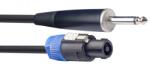 Stagg SSP10SP15 S Series 1x Speakon / 1x cablu jack pentru difuzoare (6, 3 mm) 10 m (SSP10SP15)
