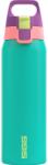 SIGG - Sticlă izolatoare - Termos Shield Therm One Multicolor Reef - băuturi carbogazoase - etanșă - se poate spăla în mașina de spălat vase - fără BPA - 90% oțel inoxidabil reciclat - turcoaz - 0, 75L - 6
