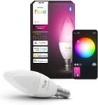 Philips Smart LED-Candelă, B39, E14, 1 bucată, Ambianță Albă și Colorată, Lumină cu Spectru Complet 1.000 K-20.000 K, 500 lm, Extrem de Scăzut Dimmabil, Chromasync, Alexa, Google Home, Apple Home - 9290042953