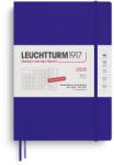 Leuchtturm1917 372608 Planificator lunar și compoziție caiet (B5) 2026, 16 luni (01 noiembrie 2025-28 februarie 2027), copertă moale, cerneală, germană (372608)