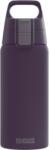 SIGG - Sticlă de băut izolată - Termos Shield Therm One Nocturne - băuturi carbogazoase - etanșă - lavabilă în mașina de spălat vase - fără BPA - 90% oțel inoxidabil reciclat - violet închis - 0, 5L - 6022