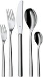 WMF Set de tacâmuri WMF Palermo pentru 12 persoane, tacâmuri 60 de piese, cuțit monobloc, oțel inoxidabil Cromargan lustruit, lucios, lavabil în mașina de spălat vase - 1177009990 (1177009990) Tacam
