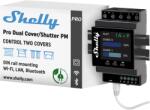 Shelly Pro Dual Cover/Shutter PM | Controller de jaluzele inteligente LAN și WLAN profesional pe șină DIN - 16 A | Automatizare acasă | Nu este nevoie de hub | Alexa și Google Home | Măsurarea performanței -
