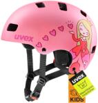 uvex Kid 3 cc - casca de bicicleta robusta pentru copii - reglare individuala a marimii - ventilatie optimizata - roz mat - 55-58 cm - S4149050217 (S4149050217)