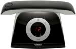 VTech Telefon fără fir VTech LS1350 cu design retro Telefon fără fir DECT cu robot digital, blocare apeluri, sistem hands-free și reapelare, afișaj și tastatură iluminate din spate (LS1350)