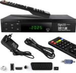 hd-line 20700 HD Receptor Satelit DVB S2 HD Receptor SAT Satelit Digital Receptor SAT (DVB-S/S2, HDMI, SCART, 2X USB 2.0, Full HD 1080p) (Preprogramat pentru Astra Hotbird și Türksat) (20700)