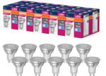 OSRAM Lampă LED Osram LED Star Value PAR16 pentru bază GU10, lampă reflector, GL, 575 lumeni, alb rece (4000K), înlocuitor pentru becuri convenționale de 80W, neregulabile, pachet de 10 - 4058075096790