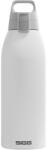 SIGG - Sticlă de băut izolată - Termos Shield Therm One White - băuturi carbogazoase - etanșă - lavabilă în mașina de spălat vase - fără BPA - 90% oțel inoxidabil reciclat - alb - 1.5L - 6167.90 (6167.90)