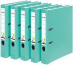 Falken 5x foldere din plastic PP-Color 5 cm înguste DIN A4 turcoaz - 15003220 (15003220)