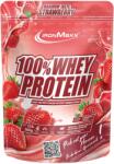 IronMaxx 100% Whey Protein Pulver 500g - Căpșună | Shake proteic cremos cu BCAAs și EAAs | Conținut ridicat de proteine, low carb și sărăcă în zahăr | Ideal pentru dezvoltarea musculară și fitness - 41205 (412
