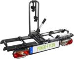 EUFAB 12012LASON suport de biciclete Poker-F Plus, EXCLUSIV PE Amazon cu suporturi pentru cadru blocabile, potrivit pentru biciclete electrice, complet pre-asamblat, pentru 2 biciclete, pentru cupla remorca