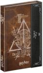REALSYSTEM Agendă REALSYSTEM 110x160 mm, săptămânală, pagini galbene, cu închidere cu clapetă, Harry Potter 2027 (5412-HP)