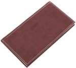 Realsystem Agendă de buzunar REALSYSTEM Bolero, format orizontal, galben, maro deschis, 2027 (5712-16)