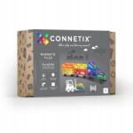 Connetix Mágneses építőkocka Szivárvány Közlekedés Csomag 50 darab (850036293224)