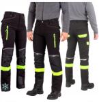 SPECTO Férfi munkanadrág Melegítő Téli fényvisszaverő Softshell elasztikus 44-es (Spodnie ocieplane robocze męskie zimowe BHP)