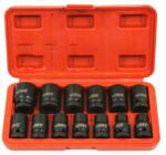 VERKE 10-24MM Rövid Ütvecsavarozó Dugókulcs Készlet 13 Db Verke (V39461)