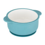 Petite&Mars PETITE&MARS Kerámia tálka szilikon borítással Teal Blue