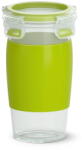 Tefal Recipient pentru smoothie Tefal MasterSeal To Go N1071510, 450 ml, 100% etans, capac cu clips, verde (4168430010894)