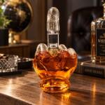 Thumbs Up Decantor sticla degetul mijlociu Suport sticla vin