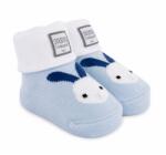 DouDou et Compagnie Paris Șosete albastre pentru bebeluși DouDou et Compagnie cu iepuraș