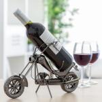 OOTB Suport din metal pentru sticle motocicleta Chopper Suport sticla vin