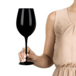 Handlosfera Pahar urias de vin DiVinto - negru Pahar